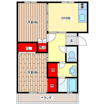 間取図 赤羽ハイツ