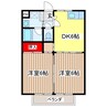 ACTY・5 2DKの間取り