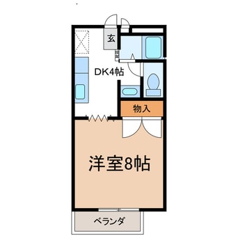 間取図 リバティヒルズ光陽台