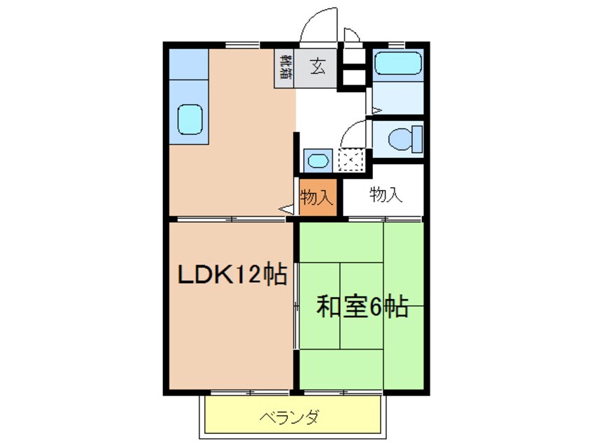 間取図 セキグチハイツ