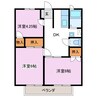 光陽台壱番館 3DKの間取り