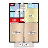 ＡＣＴＹ・Ⅰ 2DKの間取り