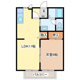 間取図 サンガーデン落合
