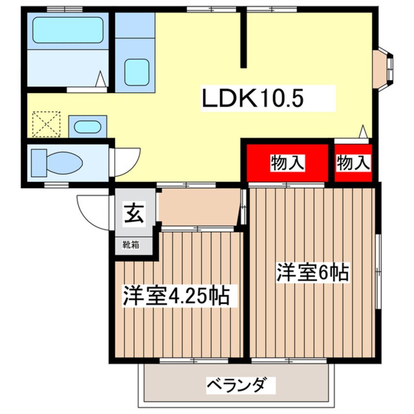 間取図 TAN-GRAM光陽台