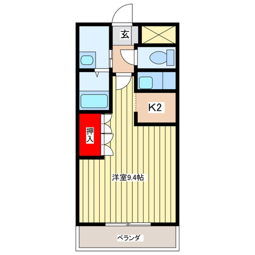 間取図 スズラン