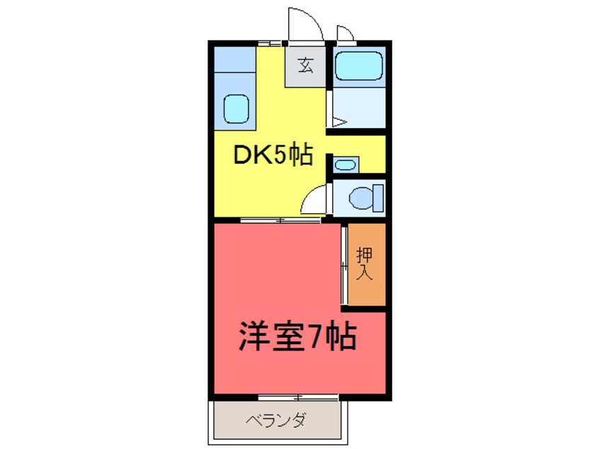 間取図 メゾン・リーベル