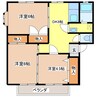 ＡＣＴＹ・Ⅱ 3DKの間取り
