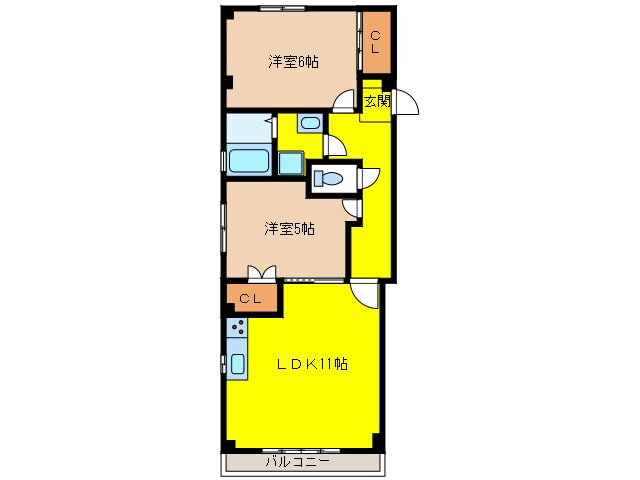 間取り図 コーポソフィア