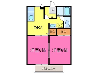 間取図 ひまわり　H
