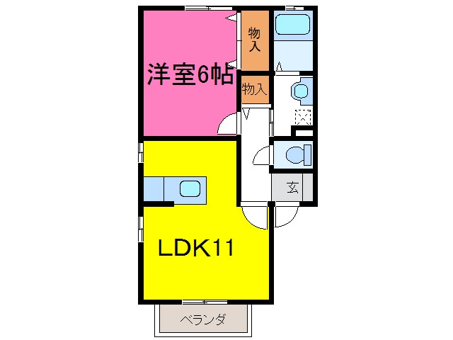 間取り図 Ｃ.Ｆ ＨＥＩＧＨＴＳ　Ｑ