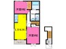 ヴィラアイシス 2LDKの間取り