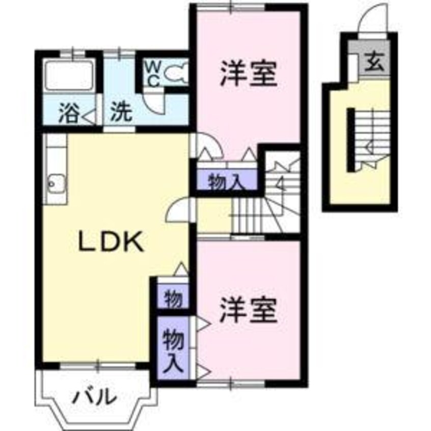 間取図 フェルトメゾンS