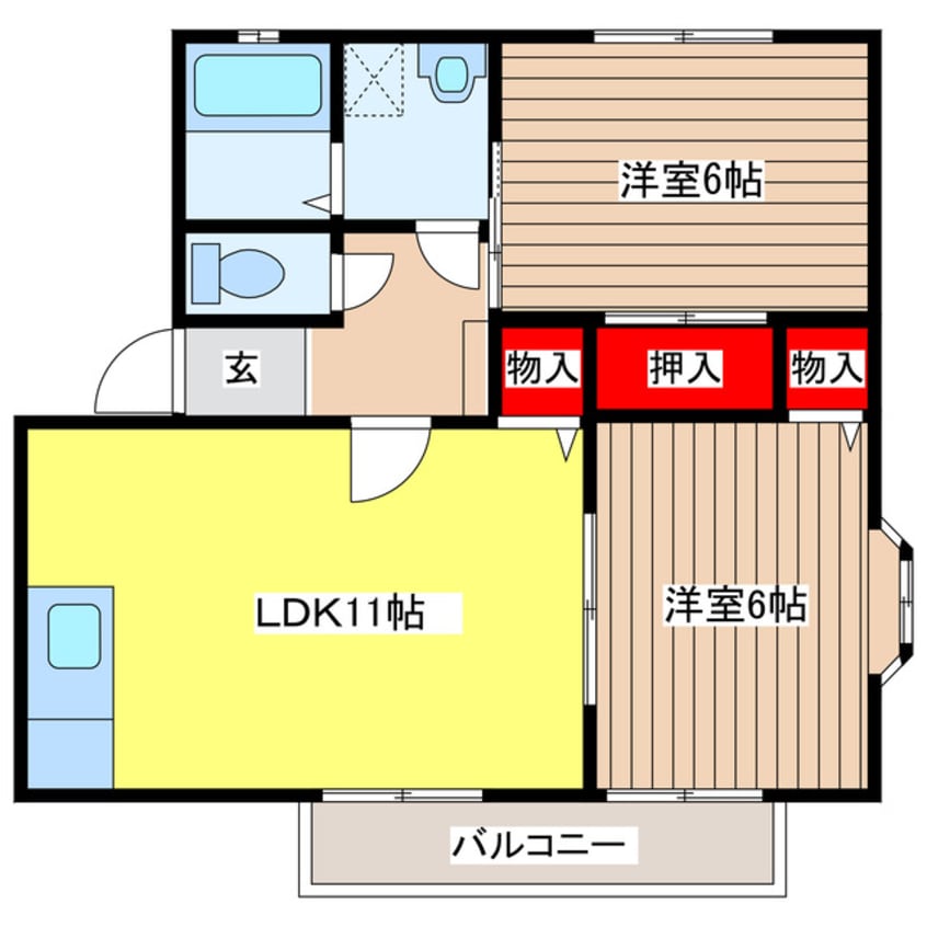 間取図 レジデンス・ホライズンE