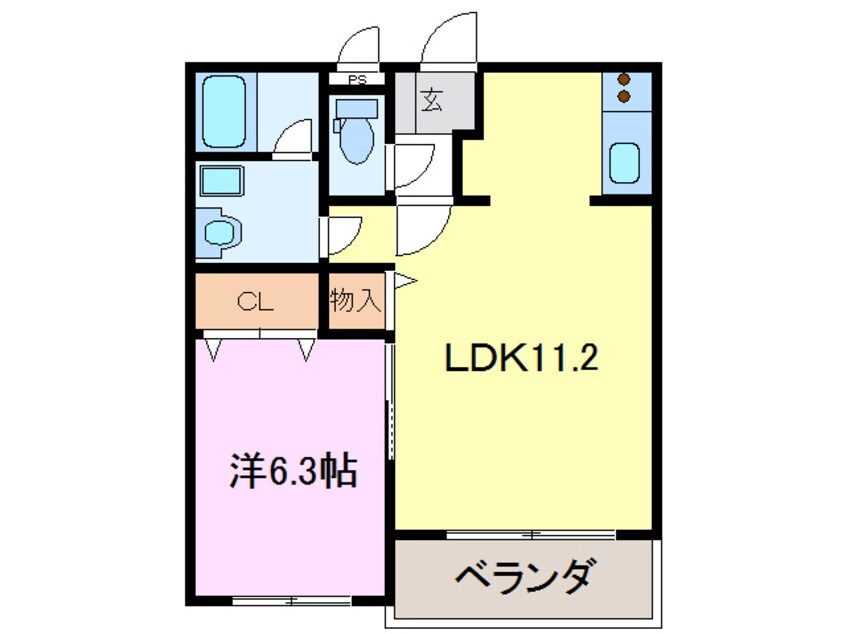 間取図 シンフォニックガーデン