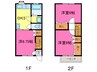 ハイツフレンズ 3DKの間取り