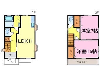 間取図 カーサ・ヒバラ