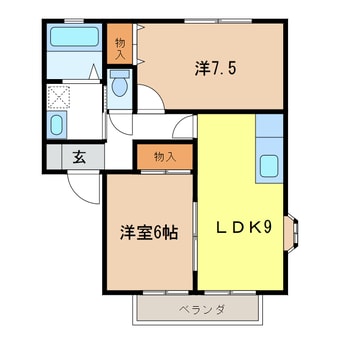 間取図 レジデンス・ホライズンＢ棟