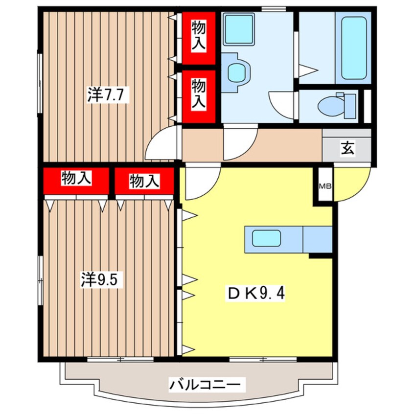 間取図 Y&MドリームⅡ