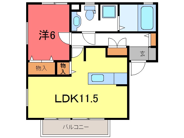 間取り図 ルビーノ