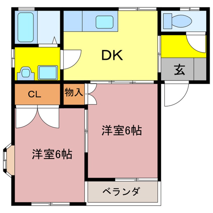 間取図 Ｄｕｏ２