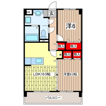 間取図 Y&MドリームⅢ