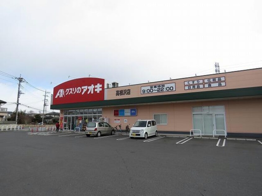 クスリのアオキ高根沢店(ドラッグストア)まで728m コーポグレース