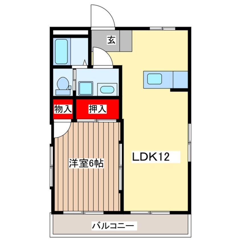 間取図 エンゼルタウン宝石