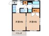 光荘 2Kの間取り