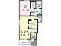 オリゾンⅠの間取図