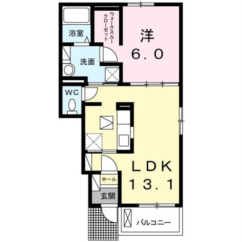 間取図 チェリーブロッサムⅢ