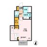 フォーゲルテラス　ブラウ　Ⅳ 1Rの間取り