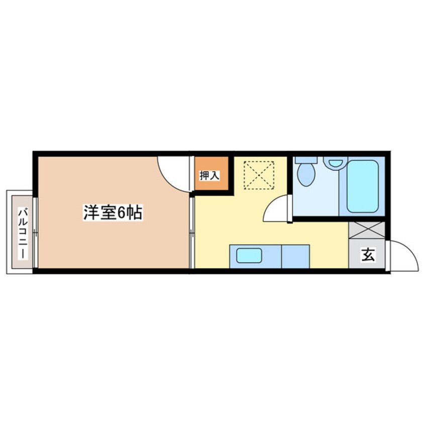 間取図 三和ハイツ