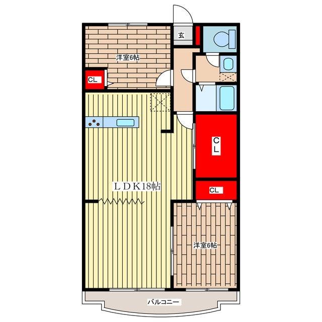 間取り図 リゾートピア御幸ヶ原Ⅰ