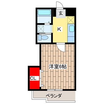 間取図 リゾートピア御幸ヶ原Ⅱ