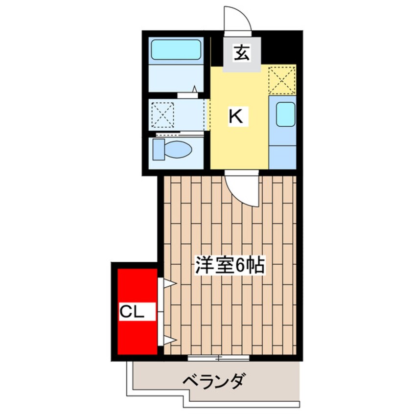 間取図 リゾートピア御幸ヶ原Ⅱ