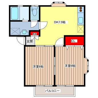 間取図 コーポMURAKAMI