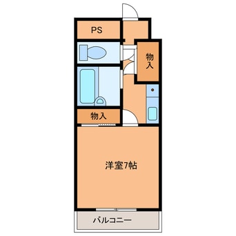 間取図 東今泉マンション