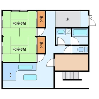 間取図 あさひヒルズ