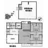 久宮平屋貸家 3LDK+Sの間取り