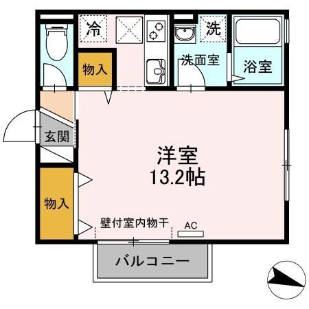 間取り図 ボナールヴィラⅡ