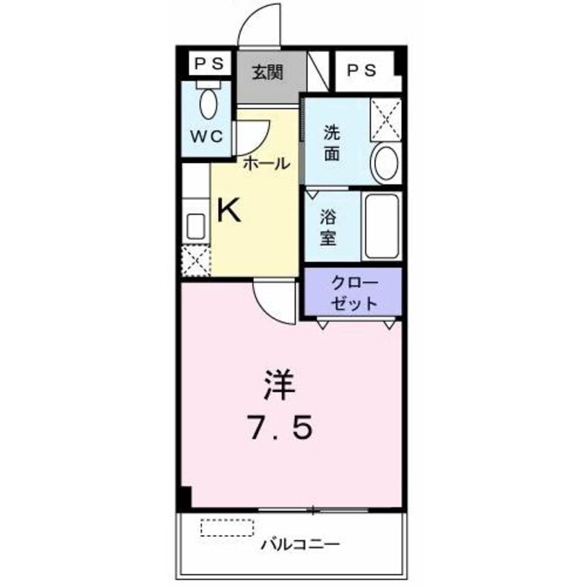 間取図 ピースミリオン
