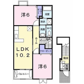 間取図 EvergreenⅧ