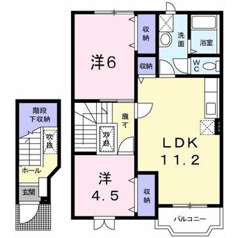 間取図 チェリーヒルコモンズ