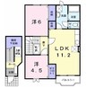 セレーノ・S 2LDKの間取り