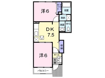 間取図 フラジオレット