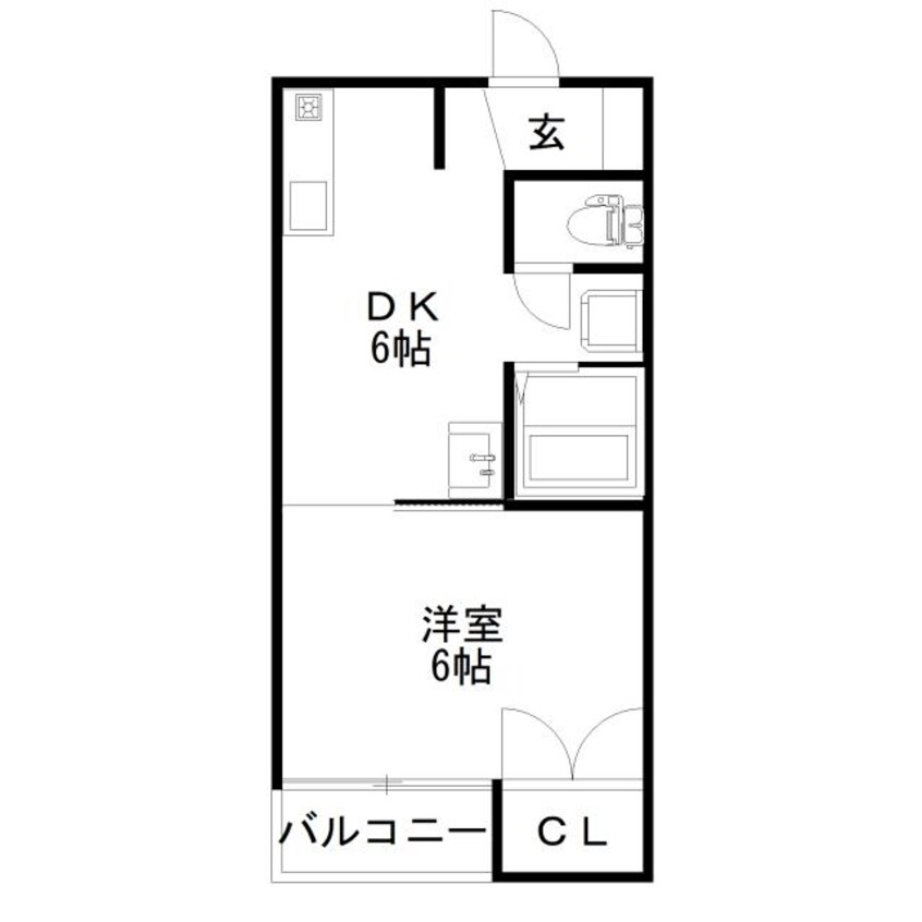 間取図 サザンコート
