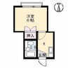 コンパクトハイツ 1Kの間取り