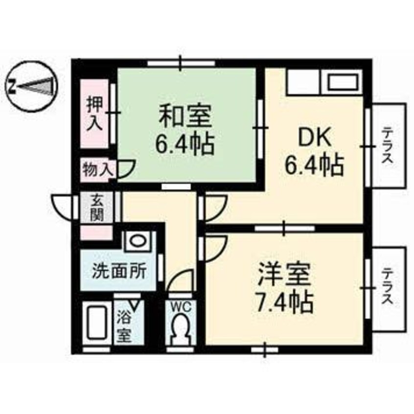 間取図 メゾンヌーベル