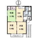 セントクレアの間取図