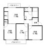 フレグランス 3DKの間取り
